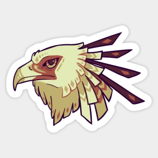 Secretary bird Sticker